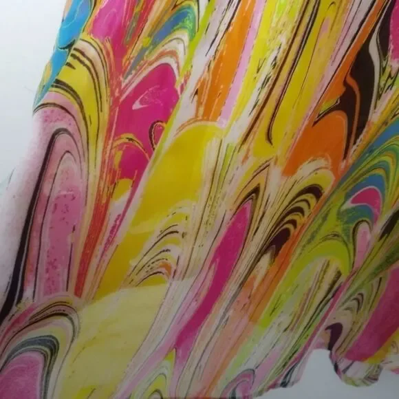 Melissa Paige Pshycadelic Design 1970 Inspired Button Down Shirt. - Picture 5 of 7